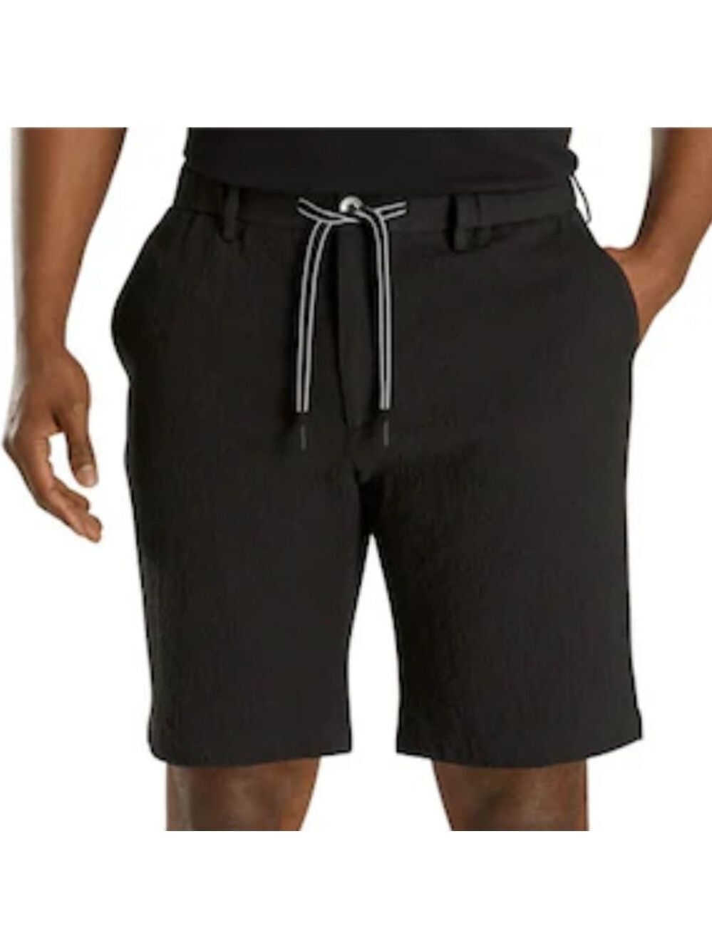 Footjoy x Todd Snyder Colab Black Weekender Golf Short Medium Size